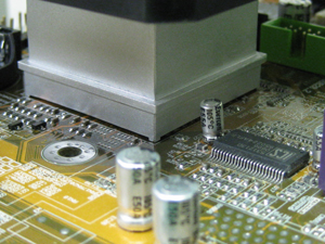 nozzle covering the BGA during reflow